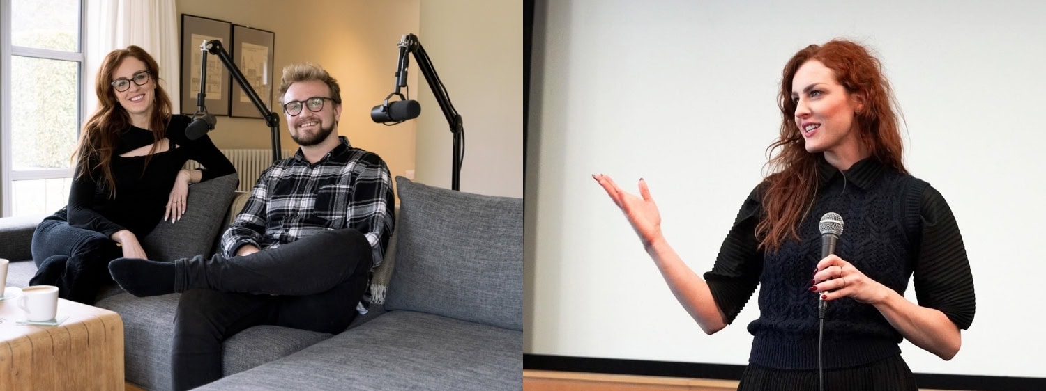 Alice Violet Creative behind the scenes | How to Build a Business Podcast brand from Scratch in Five steps