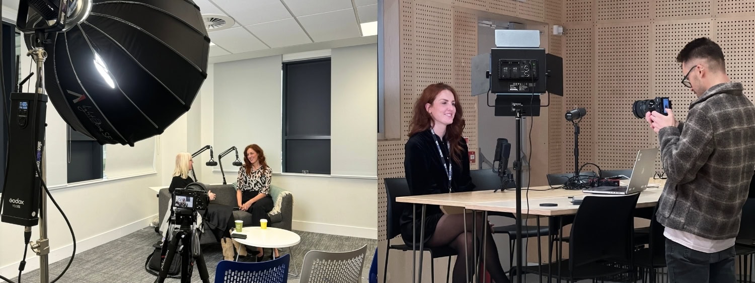 Alice Violet Creative behind the scenes | Video Production and Editing Services