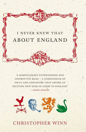 Cyber Made Human Bookshelf: I Never Knew That About England by Christopher Winn